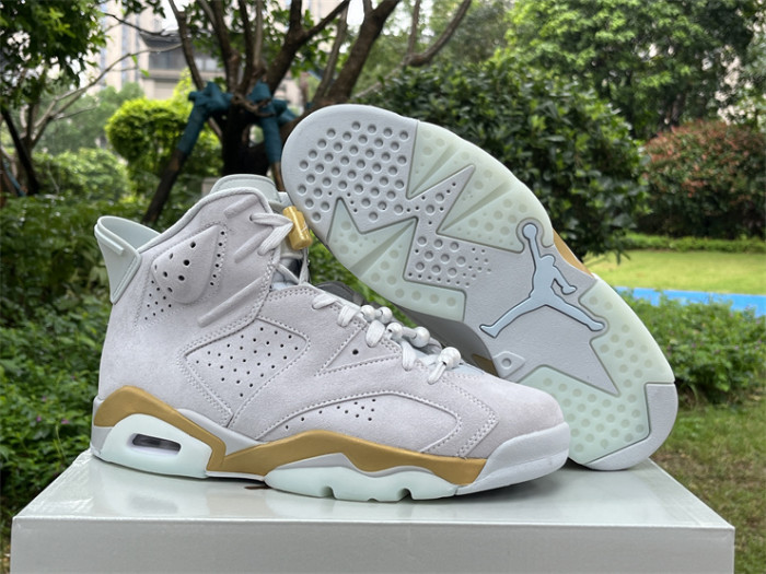 Authentic Air Jordan 6 “Pearl”