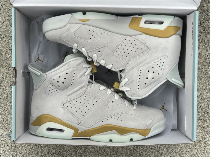 Authentic Air Jordan 6 “Pearl”