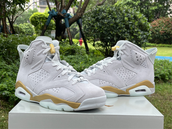 Authentic Air Jordan 6 “Pearl”