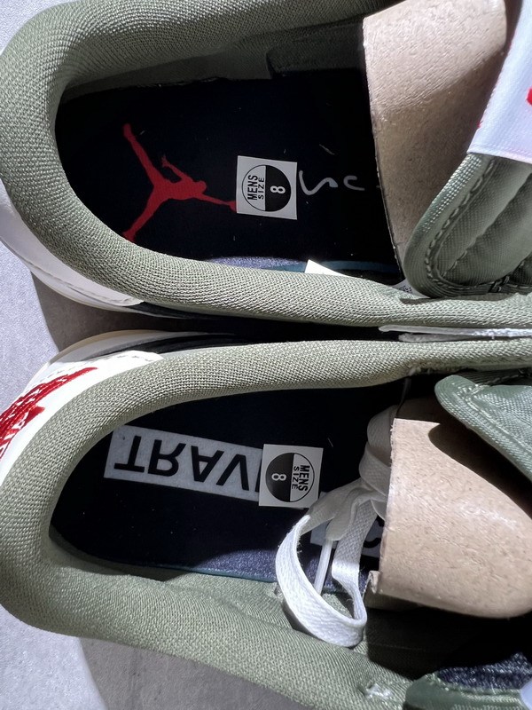 Authentic Travis Scott x Air Jordan 1 Low “Medium Olive”