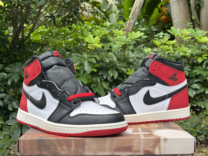 Authentic Air Jordan 1 High OG “Black Toe Reimagined”