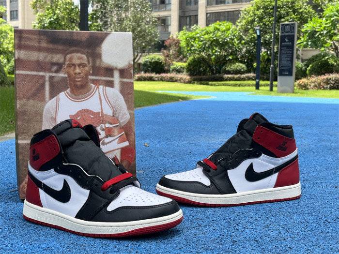 Authentic Air Jordan 1 High OG “Black Toe Reimagined”