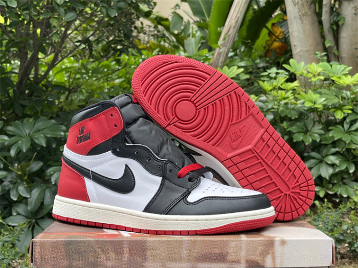 Authentic Air Jordan 1 High OG “Black Toe Reimagined”