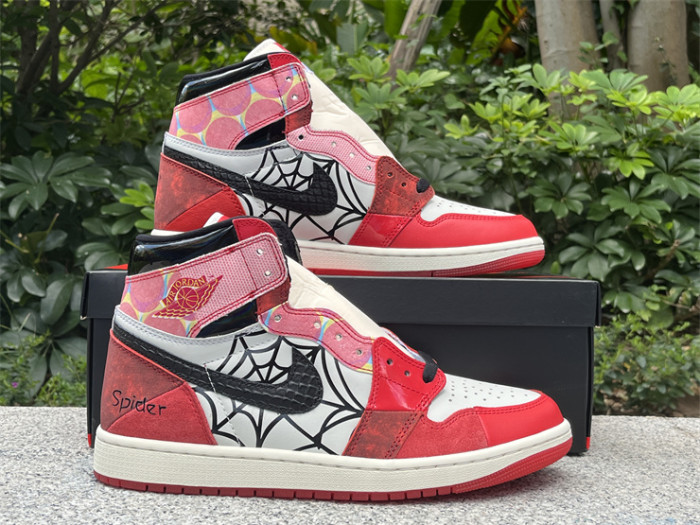 Authentic Air Jordan 1 High OG “Spider-Verse” Custom