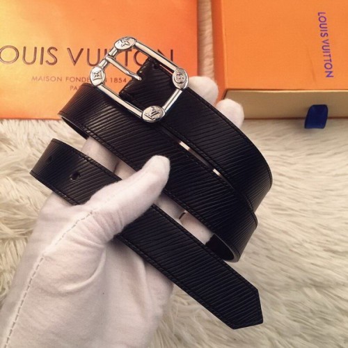 Super Perfect Quality LV Belts(100% Genuine Leather Steel Buckle)-4489