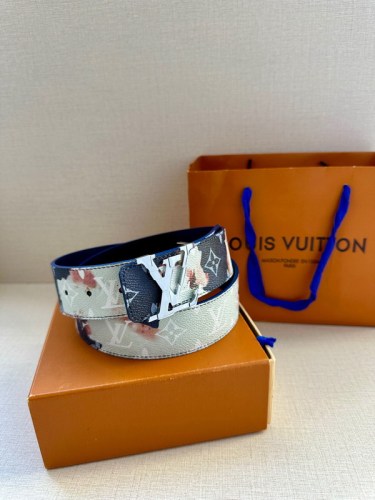 Super Perfect Quality LV Belts(100% Genuine Leather Steel Buckle)-4496