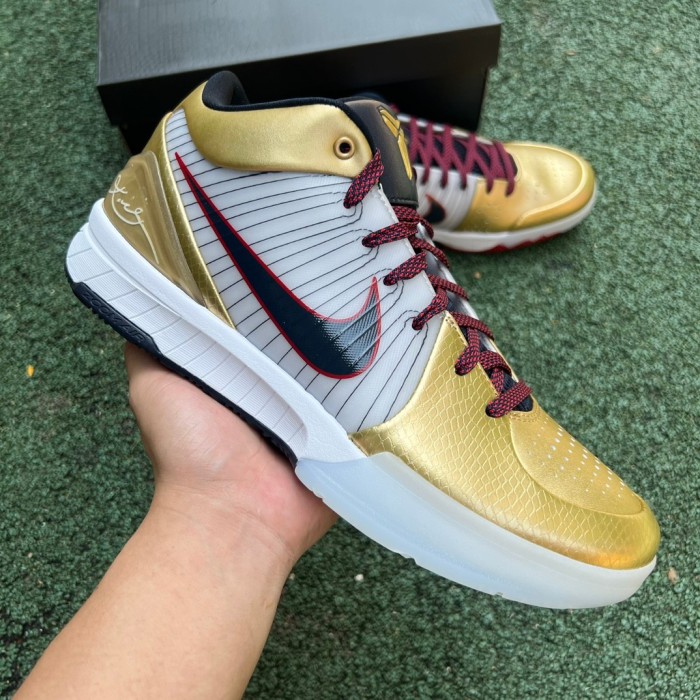 Authentic Nike Kobe 4 Protro Gold Medal 2024