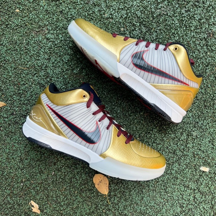 Authentic Nike Kobe 4 Protro Gold Medal 2024