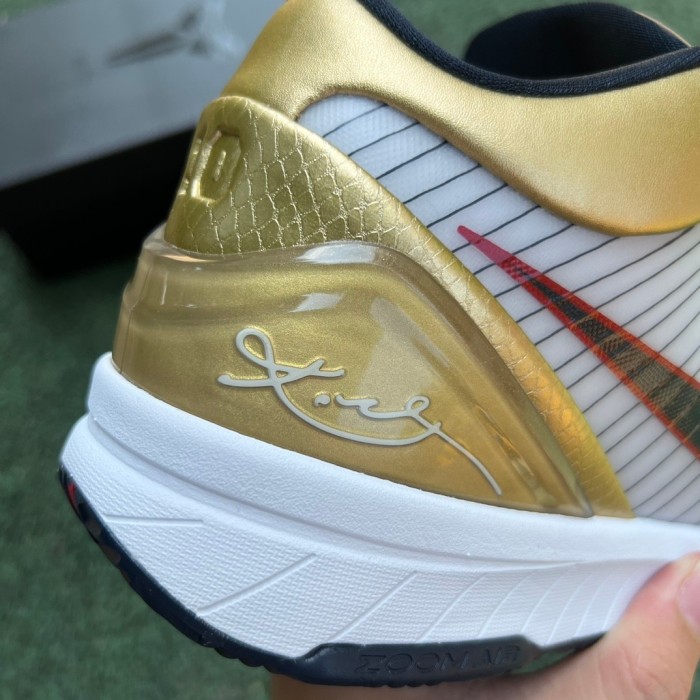 Authentic Nike Kobe 4 Protro Gold Medal 2024