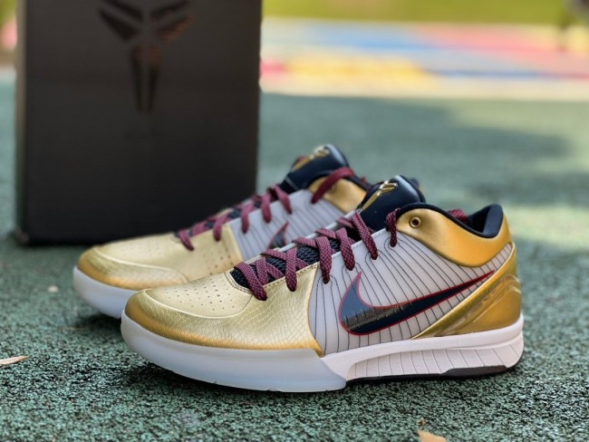 Authentic Nike Kobe 4 Protro Gold Medal 2024