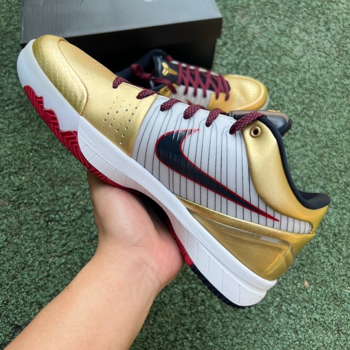 Authentic Nike Kobe 4 Protro Gold Medal 2024