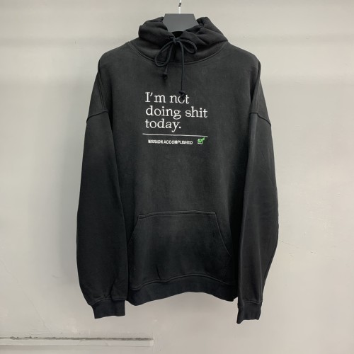 VETEMENTS Hoodies 1：1 Quality-100(XS-L)