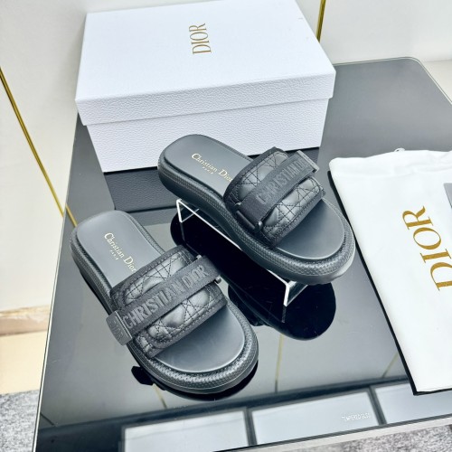 Dior women slippers 1：1 quality-374