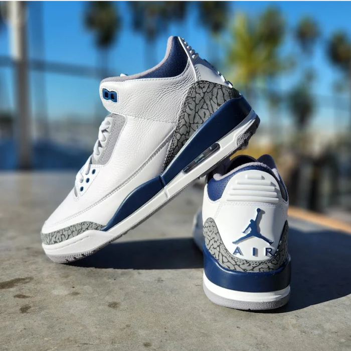 Authentic Air Jordan 3 Retro “Midnight Navy” GS