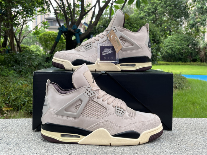 Authentic A Ma Maniere x Air Jordan 4 “Fossil Stone”