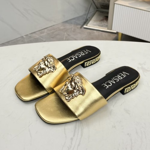 Versace women slippers 1：1 quality-095