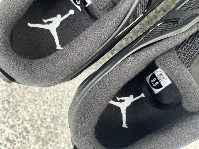 Authentic Air Jordan 4 RM “Black Cat”