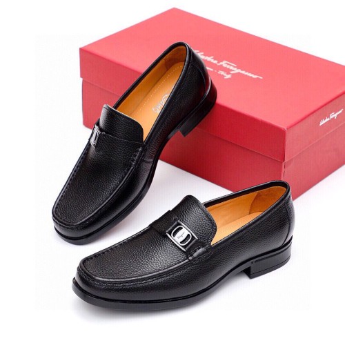 Ferragamo Men shoes 1：1 quality-433