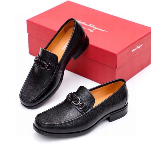 Ferragamo Men shoes 1：1 quality-431