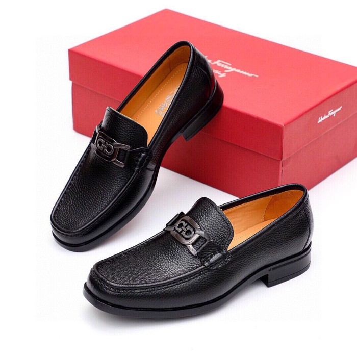 Ferragamo Men shoes 1：1 quality-435