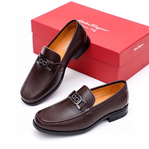 Ferragamo Men shoes 1：1 quality-434