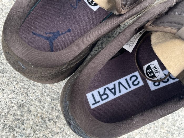 Authentic Travis Scott x Air Jordan 1 Low OG “Velvet Brown”