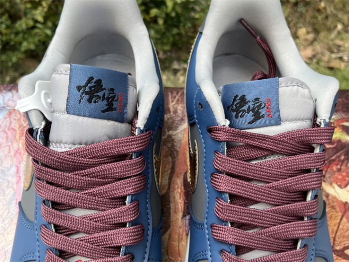 Authentic Nike Air Force 1 Low Black WuKong