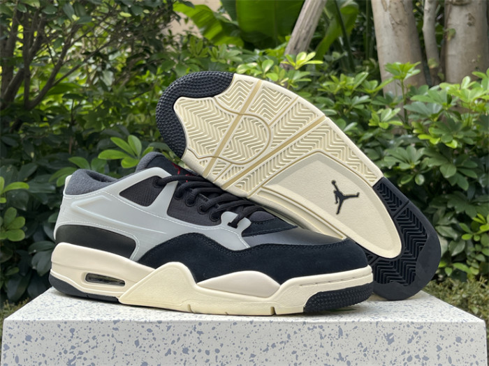 Authentic Air Jordan 4 RM “ Black Sail ” GS