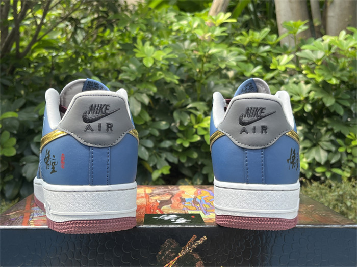 Authentic Nike Air Force 1 Low Black WuKong