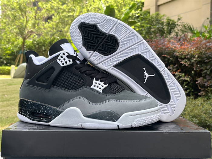 Authentic Air Jordan 4 “Fear” 2024