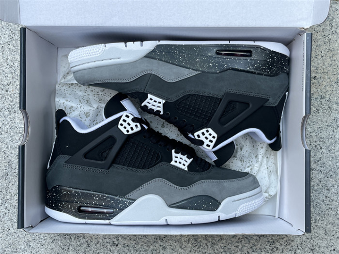 Authentic Air Jordan 4 “Fear” 2024