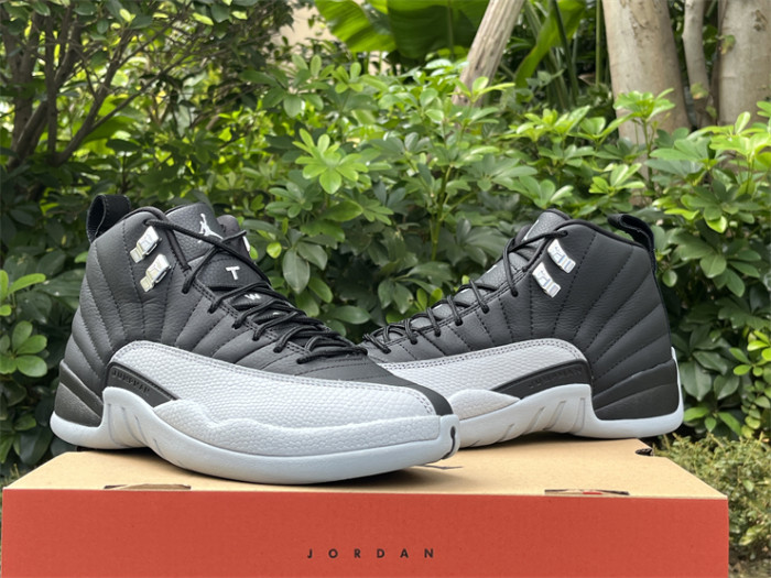 Authentic Air Jordan 12 “Wolf Grey” 2024