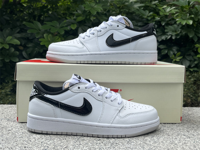 Authentic Air Jordan 1 Low 85 “Metallic Black”