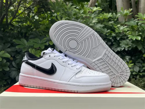 Authentic Air Jordan 1 Low 85 “Metallic Black”