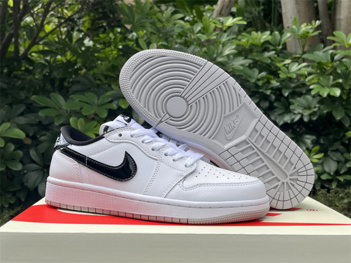 Authentic Air Jordan 1 Low 85 “Metallic Black” Women