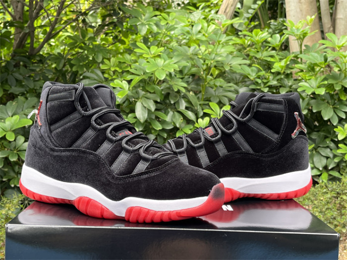 Authentic Air Jordan 11 “Bred Velvet”