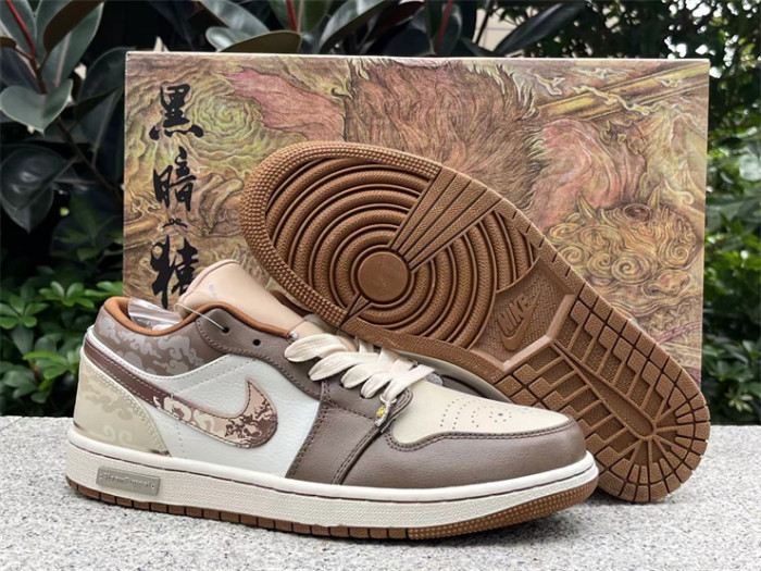 Authentic Air Jordan 1 Low WuKong