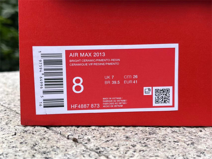 Authentic Nike Air Max 2013 SunSet