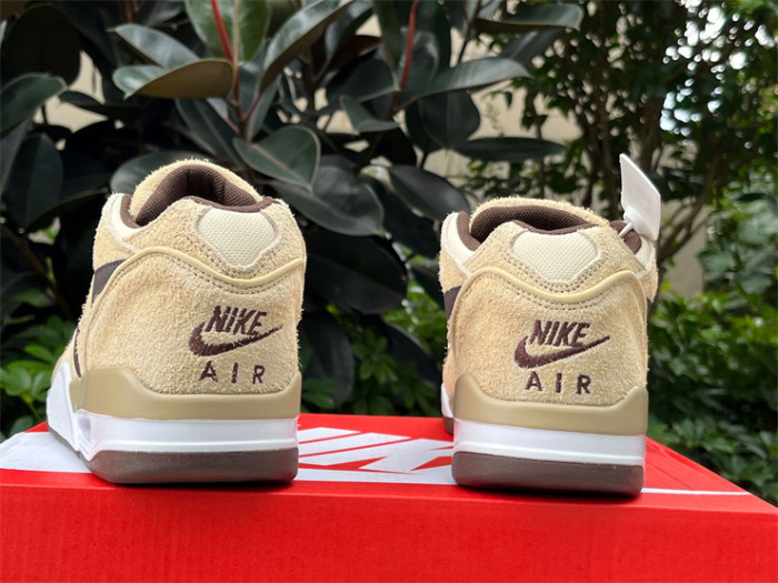 Authentic Nike Air Flight 89 Low “Khaki Suede”