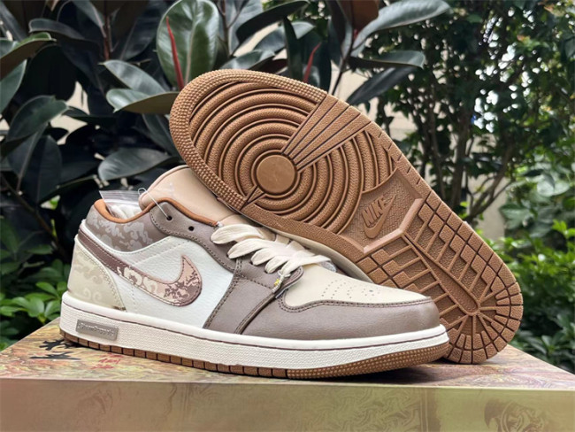 Authentic Air Jordan 1 Low WuKong GS