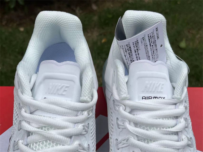 Authentic Nike Air Max 2013 White Metallic Silver