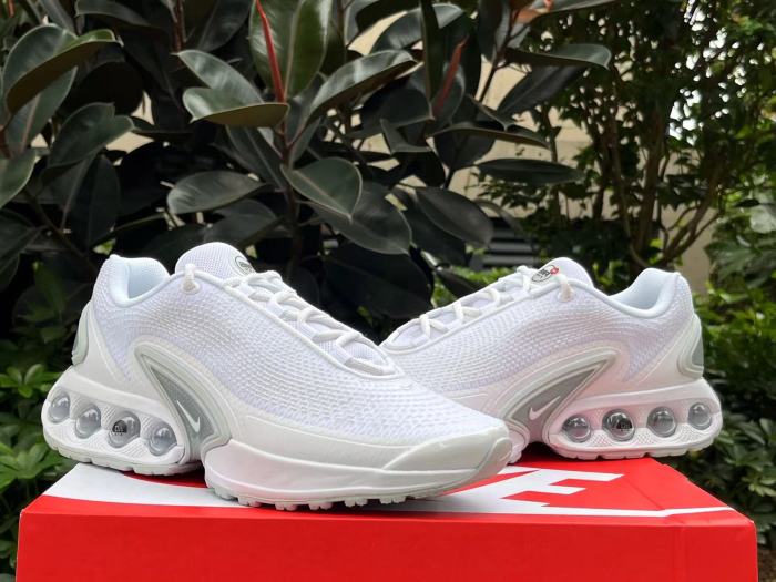 Authentic Nike Air Max Dn “White Metallic Silver”