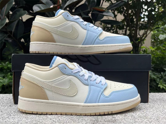 Authentic Air Jordan 1 Low “Coconut Mili