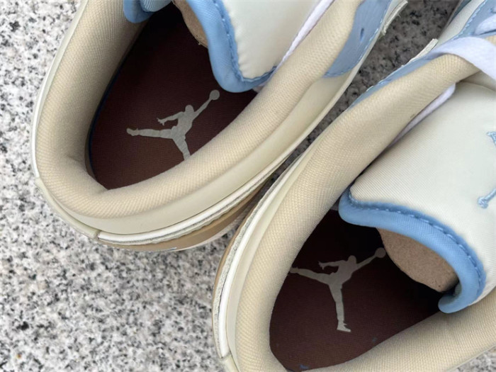 Authentic Air Jordan 1 Low “Coconut Mili