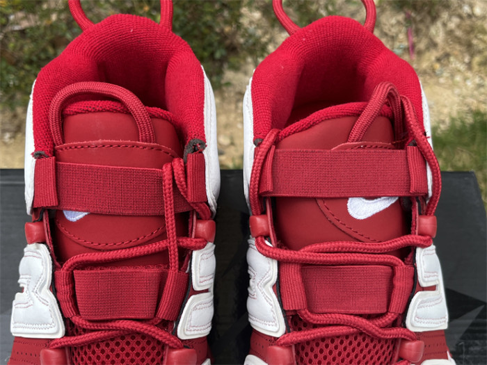 Authentic Supreme x Nike Air More Uptempo Red