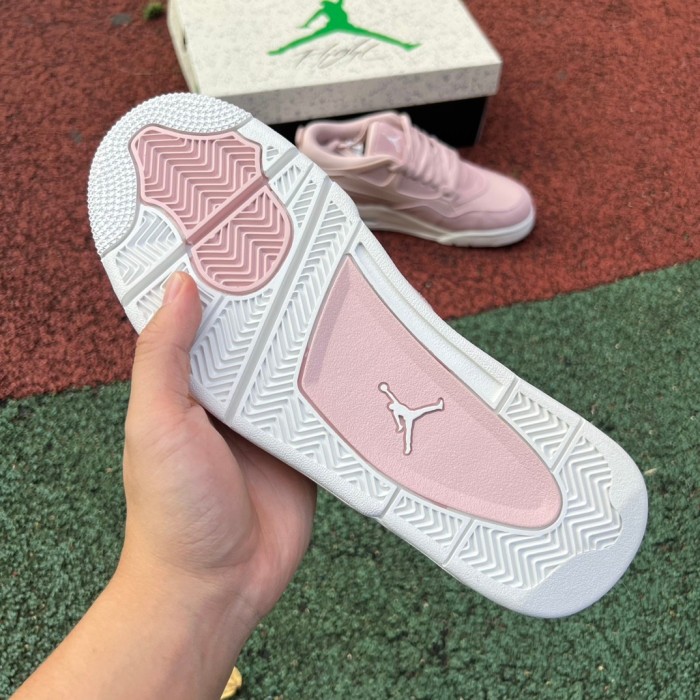 Authentic Air Jordan 4 RM Pink Oxford