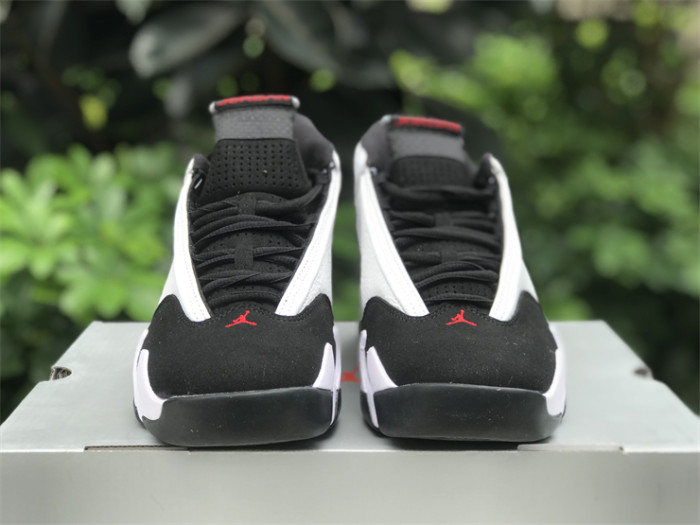 Authentic Air Jordan 14 “Black Toe” 2024