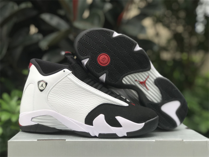 Authentic Air Jordan 14 “Black Toe” 2024