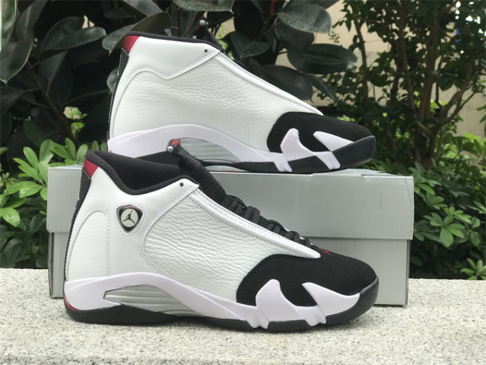 Authentic Air Jordan 14 “Black Toe” 2024