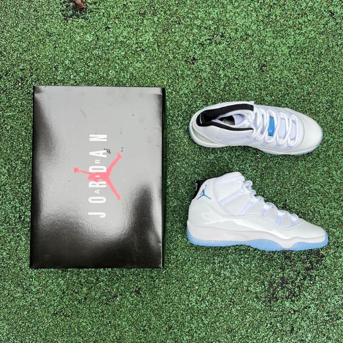 Authentic Air Jordan 11 “Legend Blue” 2024 GS